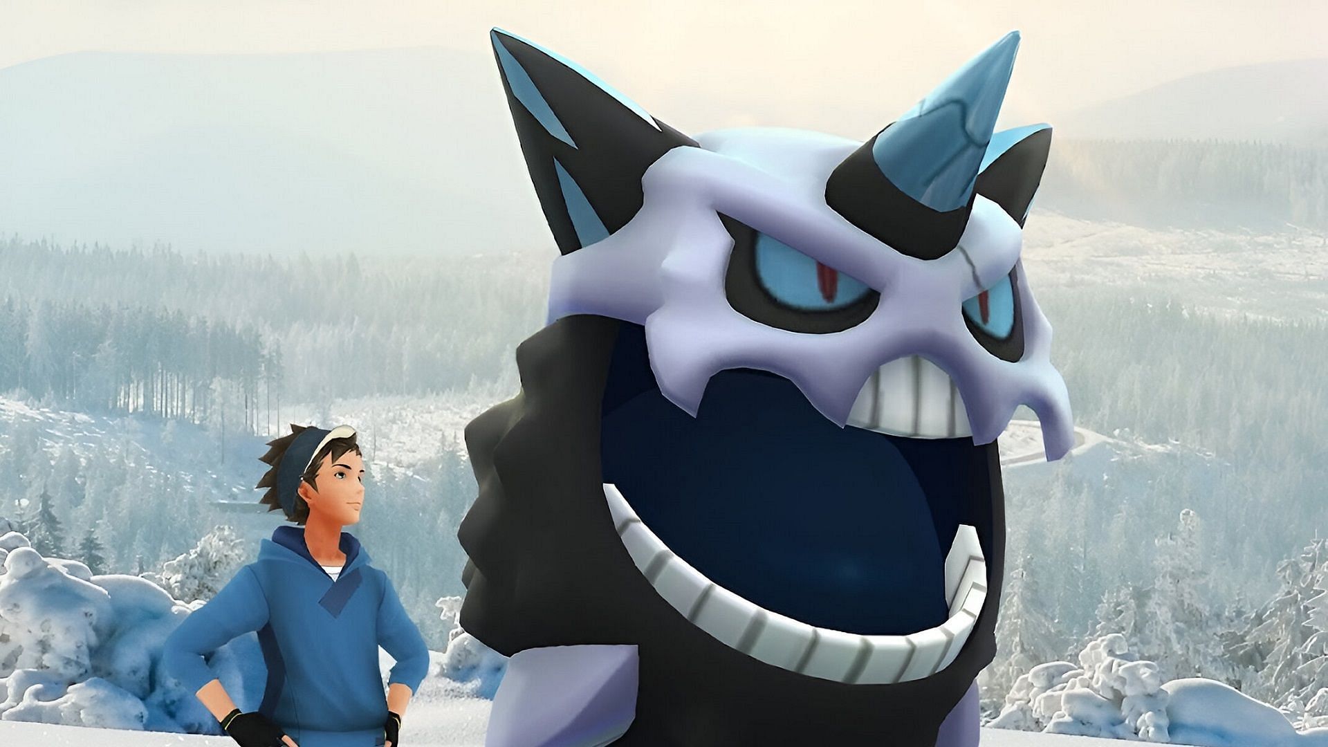 Glalie's Mega Evolution vastly improves its combat capabilities in Pokemon GO (Image via Niantic)